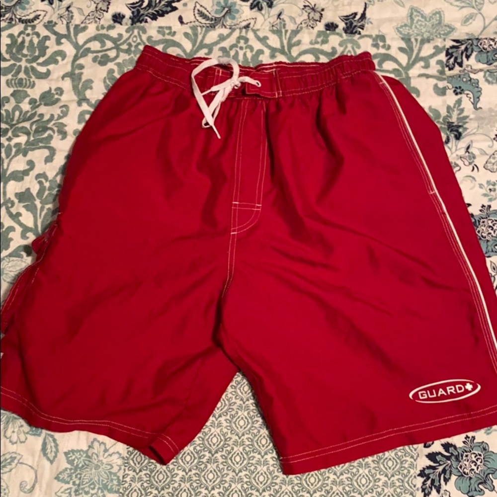 Lifeguard Swim Trunks